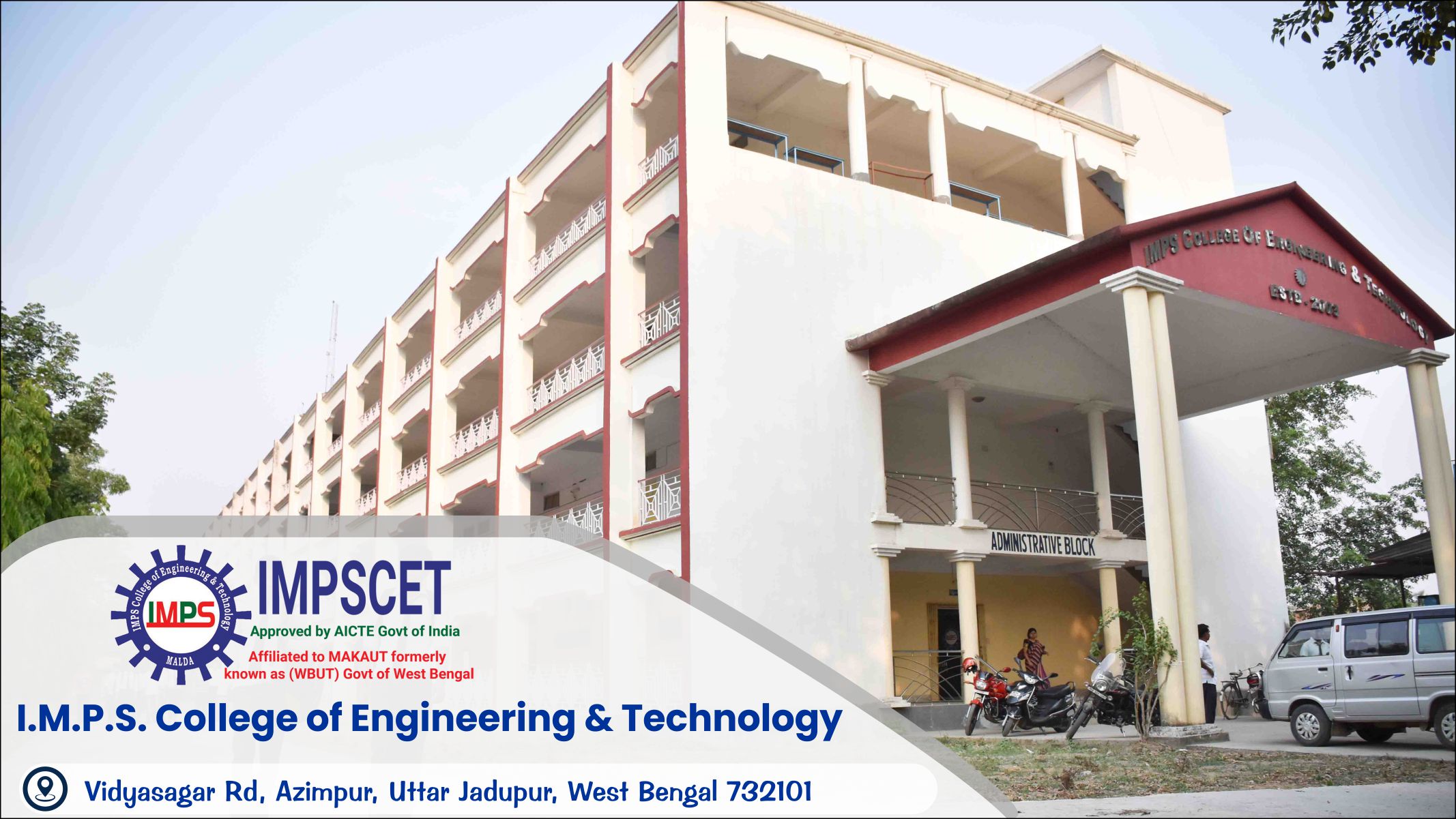 out side view of IMPS College of Engineering and Technology